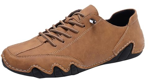 Chaussures de randonnée pour homme - Légères - Orthopédiques - Antidérapantes - Confortables - Résistantes à l'usure - Chaussures de trekking plates - Grandes tailles