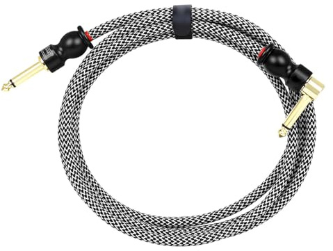 Cabeza Los Amplificadores Guitarra Los Cables Instrumentos Ruidosos Trenzados Cable Guitar