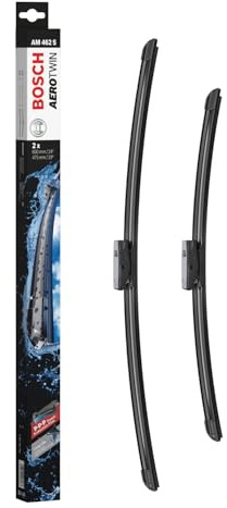 Bosch eAM462S - Torkarblad Aerotwin - Längd: 600/475 mm - 1 set med torkarblad för vindrutan (fram), skickas i originalförpackning: Mindre avfall, enklare uppackning