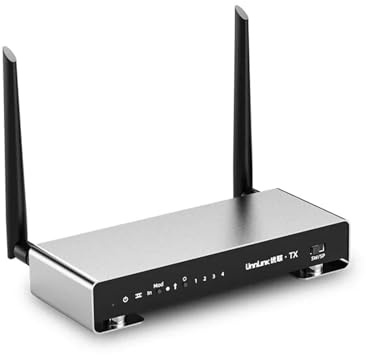 Ricevitore trasmettitore video wireless 200M 5G KVM Extender Adattatore display specchio for riunioni da 1 a 4 splitter,Flessibile(Only 1TX)
