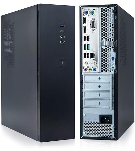 Desktop PC – Intel Core i7-12700 12th Gen • 32GB DDR4 RAM • 512GB SSD • WiFi 5 & Bluetooth 5.0 • Dual Monitor Support • Windows 11 Pro – Small Form Factor Office & Home Computer
