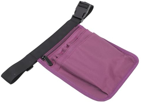 HOMSFOU Robuste Tasche Krankenschwester aus Oxford Stoff mit Verstellbarem Taillengürtel und Mehreren Fächern für Medizinische Arbeitsmaterialien und Pflegeset