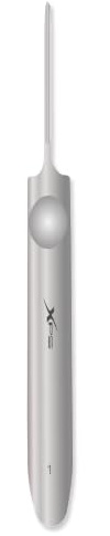 Sgorbia XPS Professionale per Callosità Piedi | Lama Acciaio Inox Satinato Sterilizzabile | Uso Estetico e Podologico | 10 Misure | Eilà (1 mm)