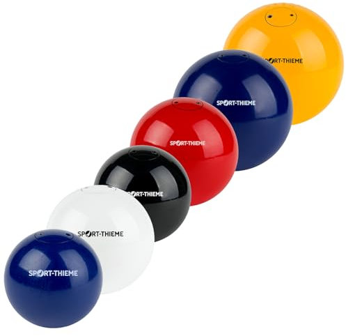 Sport-Thieme Wettkampf-Stoßkugel Stahl | 2kg - 7,26kg | Für Hochleistungssport und Wettkampf | Exaktes Wettkampfgewicht | Mittiger Kugelschwerpunkt | Markenqualität
