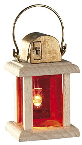 Kahlert Licht 29664 Puppenhauszubehör, holzfarben, rot