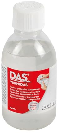 DAS Vernidas, Barniz Protector Transparente, Botella, 250ml