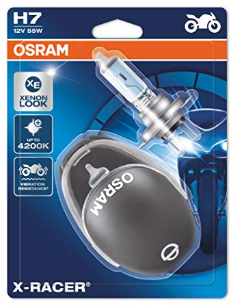 Osram 2 Stück H7 X-Racer 64210XR-02B 55 Watt 12 Volt PX26d Doppelblister