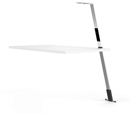 LUCTRA Flex Design Stehlampe LED dimmbar, Akku für 25 Stunden Laufzeit, tragbar, 923123, aluminium