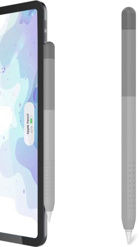 Delidigi Silikonhülle für Apple Pencil Pro & Apple Pencil 2. Generation | Weicher Silikon Griffbezug, Magnetisches Laden Kompatibel, Doppeltipp-Funktion Nutzbar, Farbverlauf Design