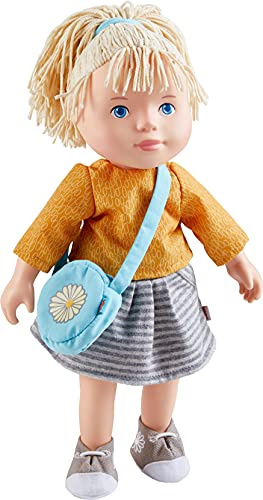 HABA 305974 - Spielpuppe Svenja 32 cm Stoffkörper Mädchen Puppe Rollenspiel