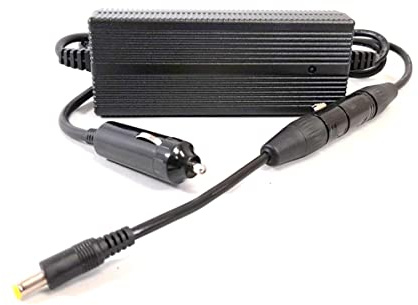 Enerpower DC-DC Kfz Ladegerät 12V-24V Li-Ion auf 54,6V (48V Li-Ion) 1,5A für Wohnmobile, Boote, LKW´s etc. (Rundstecker 5,5 x 2,1 mm)