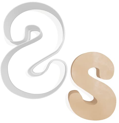 Letter S Cookie Cutter - 3 Sizes
