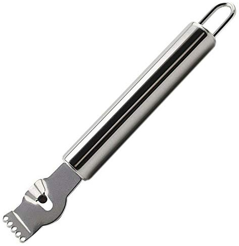 Kitchen Tools for Citrus and Limes, Soft Touch Lemon Zester with Channel Knife, a Fruit Orange Peeler