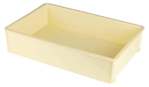 MDWZH Paneras Caja De Pan Panera Apilable Contenedor De Almacenamiento Multifuncional Panera De Plástico Sin Tapa Paneras para Guardar El Pan(57 * 39 * 13.2cm)