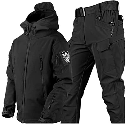 Militärische wasserdichte Armee-Kampfanzug-Sets Camouflage-Jacke und Hose – Taktische Uniformen für Herren und Outdoor-Aktivitäten