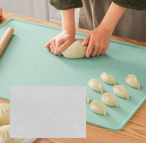 Grey Reusable Silicone Baking mat Sheet Non Stick Silicone Baking Liner 30 * 40 cm.