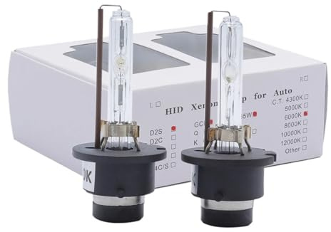 2pcs H7 H1 H11 Xenon Bulb D2H D2S Projector Bulb for 35W Xenon Kit HB3 HB4 Car Styling(6000K,3800 LM_H27/880)