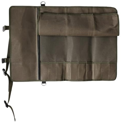 Uxsjakjsd Roll Bag Chef Knife Bag Kitchen Storage Bags Portable Knife Holder Multifunction Knife Carrying Bag Chef Tool Organizer