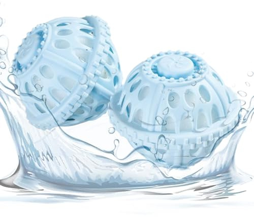 ETUCYNG Bolas de lavandería para lavadora, bolas de lavandería para secadora, no detergente, suministros de limpieza del hogar para el hogar, viajes, lavandería