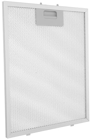 NUOBESTY Kitchen Hood Grease Filter Multilayer Aluminum Mesh and Clip Design, Easy Installation and Stable Performance for Home Kitchens and Restaurants, Silver Range Hood Vent Filter