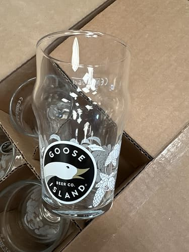 Générique 6 verres bière goose island, 25 cl, neuf