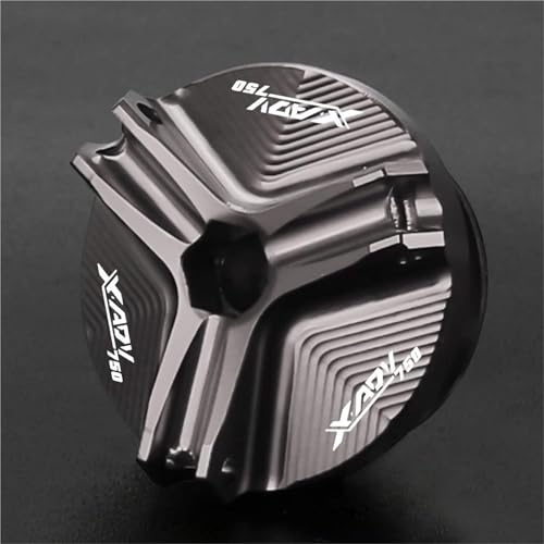 Motociclette Accessori Viti Coperchio Tappo Tazza Filtro Olio Motore Moto M19 * 2.5 Per Honda XADV750 X-ADV 750 X ADV XADV 2017-2023 2024 2025 2026(Gray B)