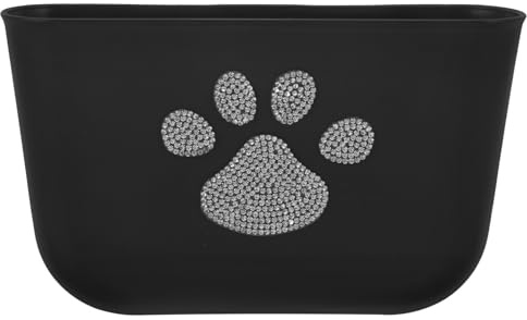 SHINEOFI Poubelle de Portière de Voiture Noire en Plastique Multifonctionnelle, Fiable et Élégante, Boîte de Rangement Compacte pour Siège Auto, Organiseur Pratique pour Véhicule