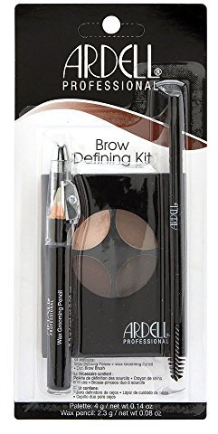 Ardell Kit Definición de Cejas | Kit Contiene: Paleta Definidora de Cejas con 4 Sombras, Lápiz de Cuidado de Cejas y Cepillo Dúo para Cejas