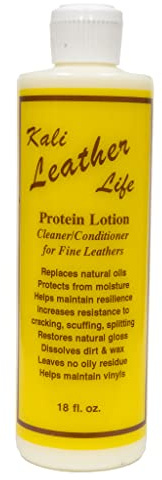 Kali Protectives Leather Life Conditioner. For use on leather footwear, apparel & purses, saddles, furniture, auto interiors and accessories. Made in the USA.