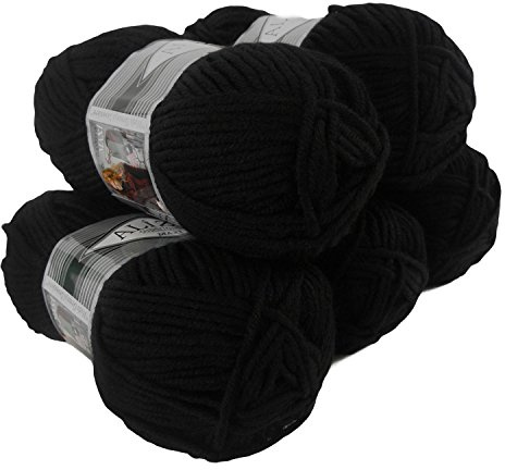 500g Strickgarn Strickwolle Alize Superlana Maxi 25% Wolle, Farbwahl