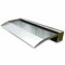 Jürgen Bocker Garten-Ambiente Cascada de Acero Inoxidable Mate, 30 cm, con caño Largo, Color Plateado