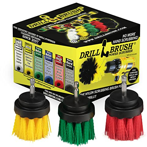 Kitchen Accessories - Drill Brush - Grout Cleaner - 2-inch Diameter Multi-Purpose Spin Brush Kit - Garden Statues - Bird Bath - Granite Cleaner - Bathroom Accessories - Shower Curtain - Baby Bath Tub