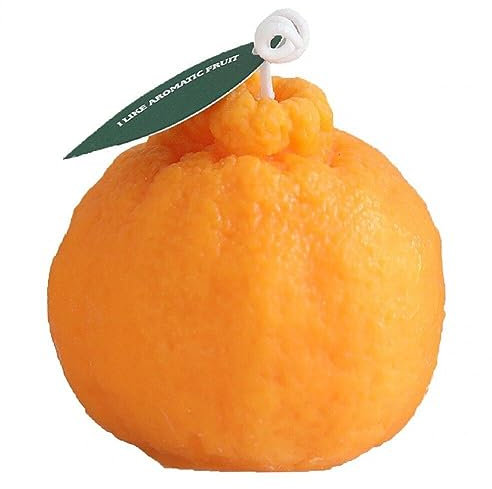 Casiler Hässliche Orange Duftende Kerze Kreative Shooting Prop Szene Dekoration Hochzeit Geschenk Kerze Duft Kerze Souvenir Geschenk