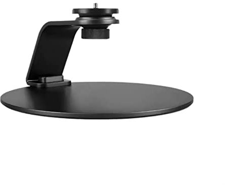 GLigeT Projector Mount Stand Projector Tabletop Stand Desktop Bracket Aluminum Alloy Removable 360° Adjustable Holder Compatible Projector Ceiling Mount ( Color : Black )