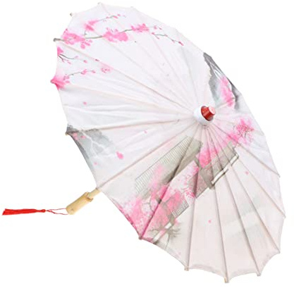 PACKOVE Japanese Oil Paper Umbrella Decoration for Stage Photography Prop Use Features Traditional Design Suitable for Indoor Decor Adding an Elegant Asian Style to Your Home Event