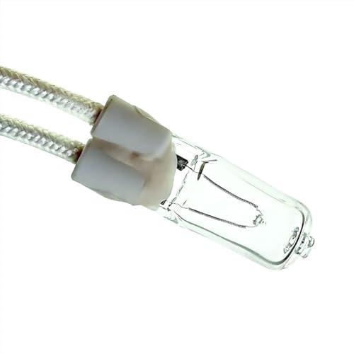 ADZJOY Lampadina alogena for friggitrice ad Aria con Filo, Lampada alogena al tungsteno a incandescenza, Adatta for Luce for Forno ad Alta Temperatura for microonde