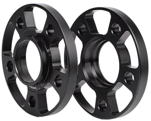 Für A3/A4/A6/S4, 2 Stück, 15/20 Mm, Geschmiedete Spurverbreiterungen, Adapter, PCD 5x100/5x112, CB = 57,1 Mm, ID = OD M14x1,5 Radschrauben Distanzscheiben(2Piece 12mm)