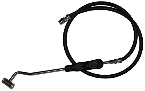 Ersatzschlauch Reifenfüller Reifendruckprüfer Tankstellenstecker 50cm