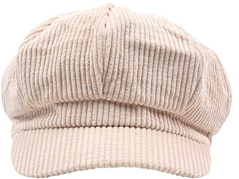 Amorar Frauen Beret Visor Hut Winter Mütze Cord Newsboy Cabbie Gatsby Maler Hüte Plaid Achteckige Kappe Schirmmütze Baskenmütze