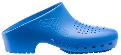 Calzuro Classic con Fori – Zoccoli Sanitari Professionali per Uomo e Donna, Comodi, Antiscivolo e Antistatici, Autoclavabili, Traspiranti, in Gomma Tecnica