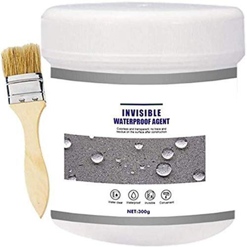 Wellfix Agente impermeable antifugas, Mighty Sealant Spray Invisible Waterproof Agent, Antifugas sellador Spray, Reparación de fugas para techos y paredes exteriores (300g)