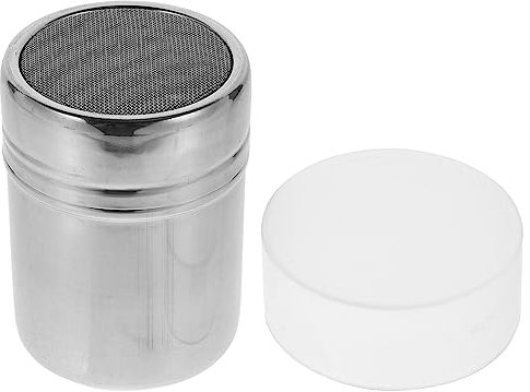 Kichvoe Sugar Shaker Multipurpose Spice Condiment Jar Lid for Kitchen Essentials for and Pepper Storage for Home Use