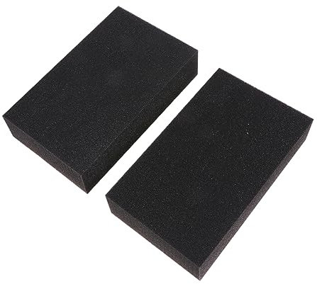 iplusmile 2 Sätze Schwamm Küchenschrubber Tuch Auto Reinigungswerkzeug Autozubehör SUV-reinigungsschwämme Spülschwämme Küche Autoreiniger Auto Zubehör Autowaschwerkzeug Black 2 Stück * 2