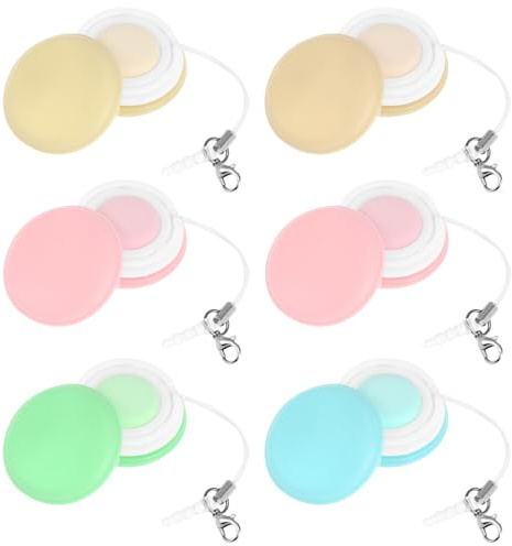 GOOHOCHY 6stücke Teiliges Macaron Reinigungstuch Mikrofaser Brillen Kameraobjektiv Reiniger Staub Fettentferner Für Bildschirm Und Empfindliche Glasflächen Tragbar Und Kratzfrei