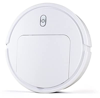 Vacuum Cleaner 3-in-1 Smart Robotic Automatic Vacuum Cleaner Robot Home Cleaning Machine Vacuum Cleaner for Floors Pet Hair Dust Vacuum Cleaner for Broadleaf Trees and Carpets (Color : White) (White )