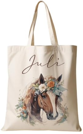 Manufaktur Liebevoll Stoffbeutel mit Namen Stofftasche Personalisiert Kinderbeutel Kindergarten Wechselwäsche