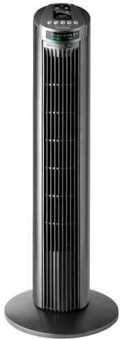 Taurus TF780 – Turmventilator , weiß Mit Fernbedienung grau