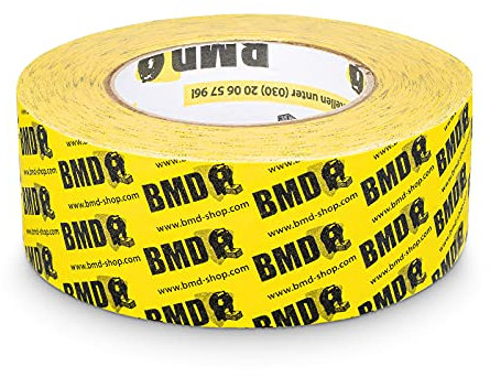 BMD cral Klebeband | 1 Rolle | 50mm x 40m |für Dampfsperren & Dampfbremsen | gemäß DIN EN 4108 Teil 11 und ENEV | Profi Qualität Made in Germany