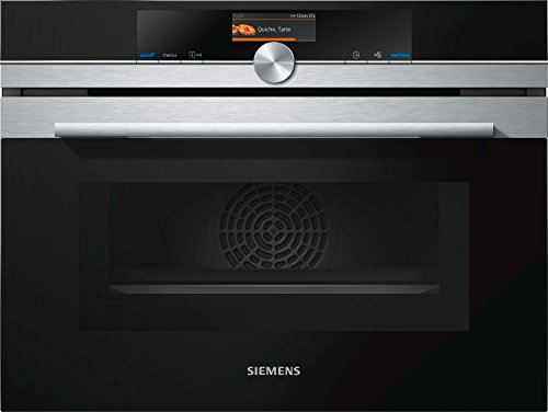 Siemens CM656GBS1 forno Forno elettrico 45 L Nero, Acciaio inossidabile