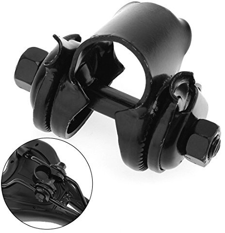 OriGlam Black Bicycle Bike Saddle Seat Bolt Seatpost Post Clamp Mount Bracket 22.2mm